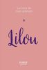 Lilou - Le livre de mon prénom