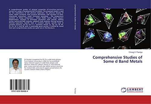 Comprehensive Studies of Some d Band Metals