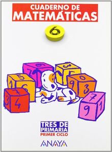 Cuaderno de Matemáticas 6 (Tres de Primaria)