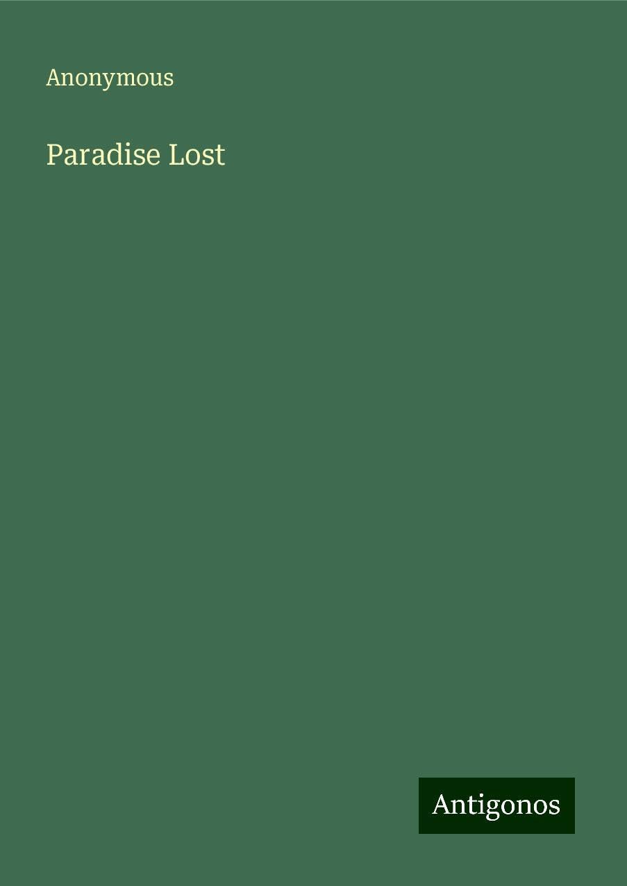 Paradise Lost