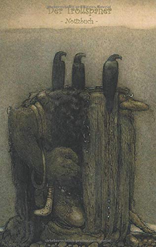 Der Trollspäher - Notizbuch (Trolle und Goblins): Notebook, Fantasy, Fantasie, Fee, Märchen, Saga, Sage, nordisch, Elfen, verzaubert, Zauber, ... Erwachsene, Geschenkbuch, Geschenk