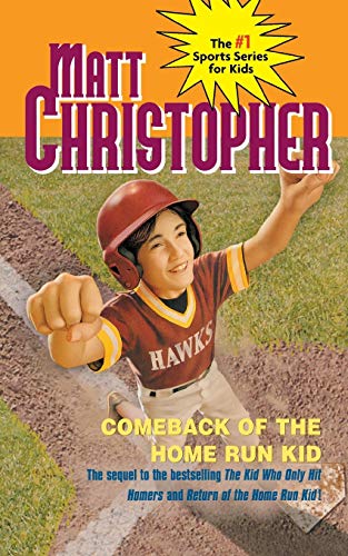 Comeback of the Home Run Kid (Matt Christopher Sports Series)