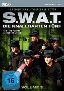 Die knallharten Fünf, Vol. 3 (S.W.A.T.) / Weitere 11 Folgen der Kult-Serie (Pidax Serien-Klassiker) [3 DVDs]