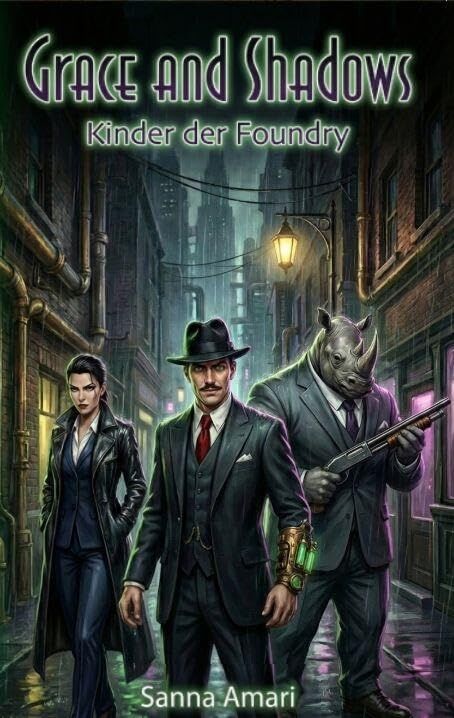 Kinder der Foundry - Ein düsterer Urban Fantasy Roman (Grimdark & Arcane Dieselpunk Noir)