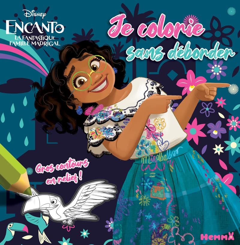 Disney Encanto : Je colorie sans déborder