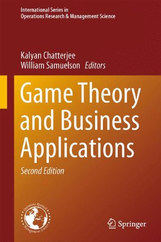 Game Theory and Business Applications (International Series in Operations Research & Management Science)