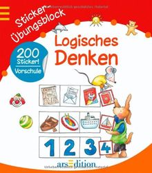 Sticker-Übungsblock Logisches Denken