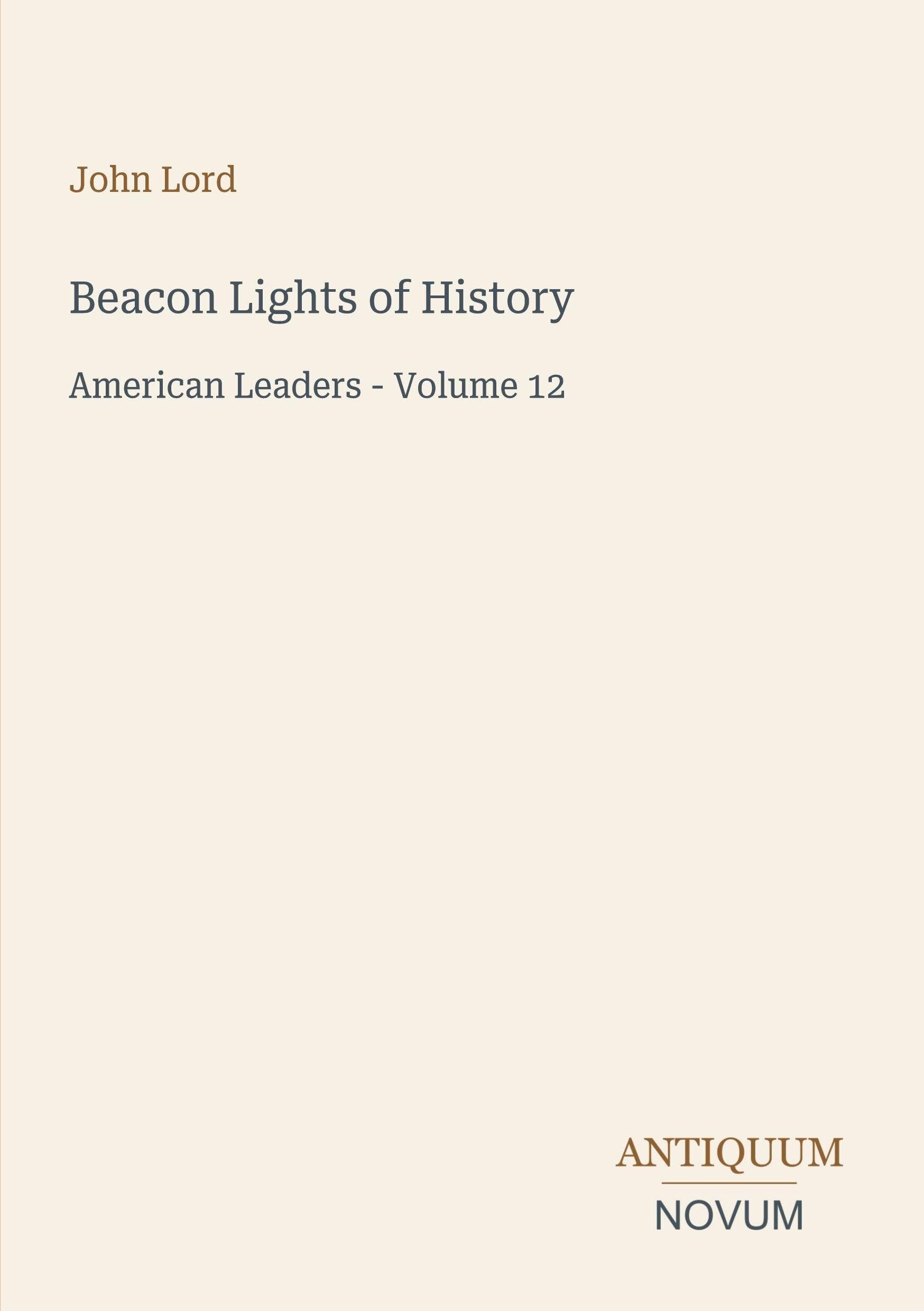 Beacon Lights of History
