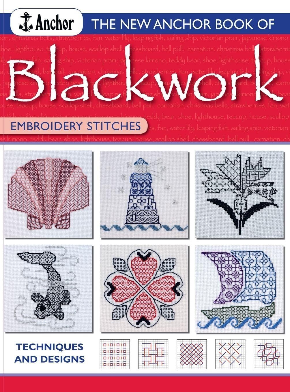 The New Anchor Book of Blackwork Embroidery Stitches