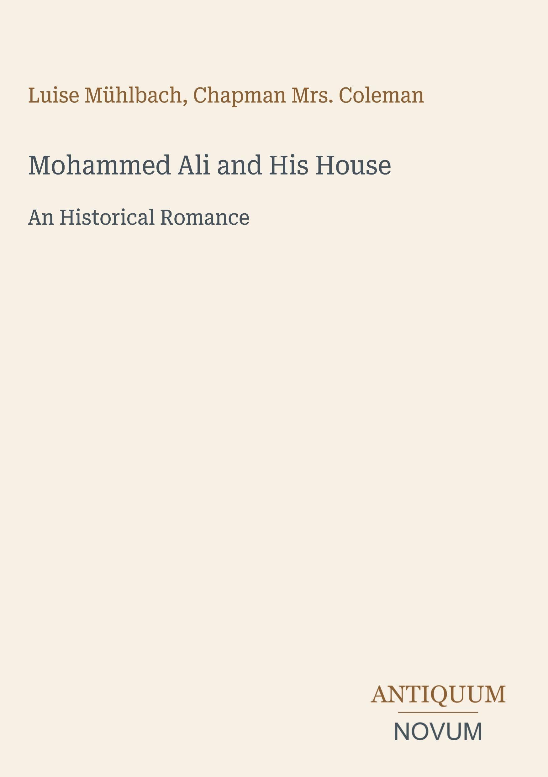 Mohammed Ali and His House
