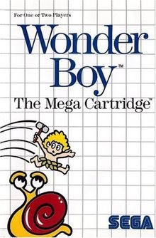 Wonder Boy 1 (Master System) gebr.