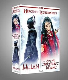 Héroïnes légendaires - coffret 2 films : mulan + le sorcier et le serpent blanc 