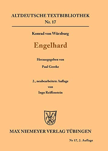 Engelhard (Altdeutsche Textbibliothek, Band 17)