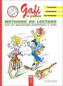 Gafi le fantôme : méthode de lecture, cycle des apprentissages fondamentaux 2e année, CP livret 1