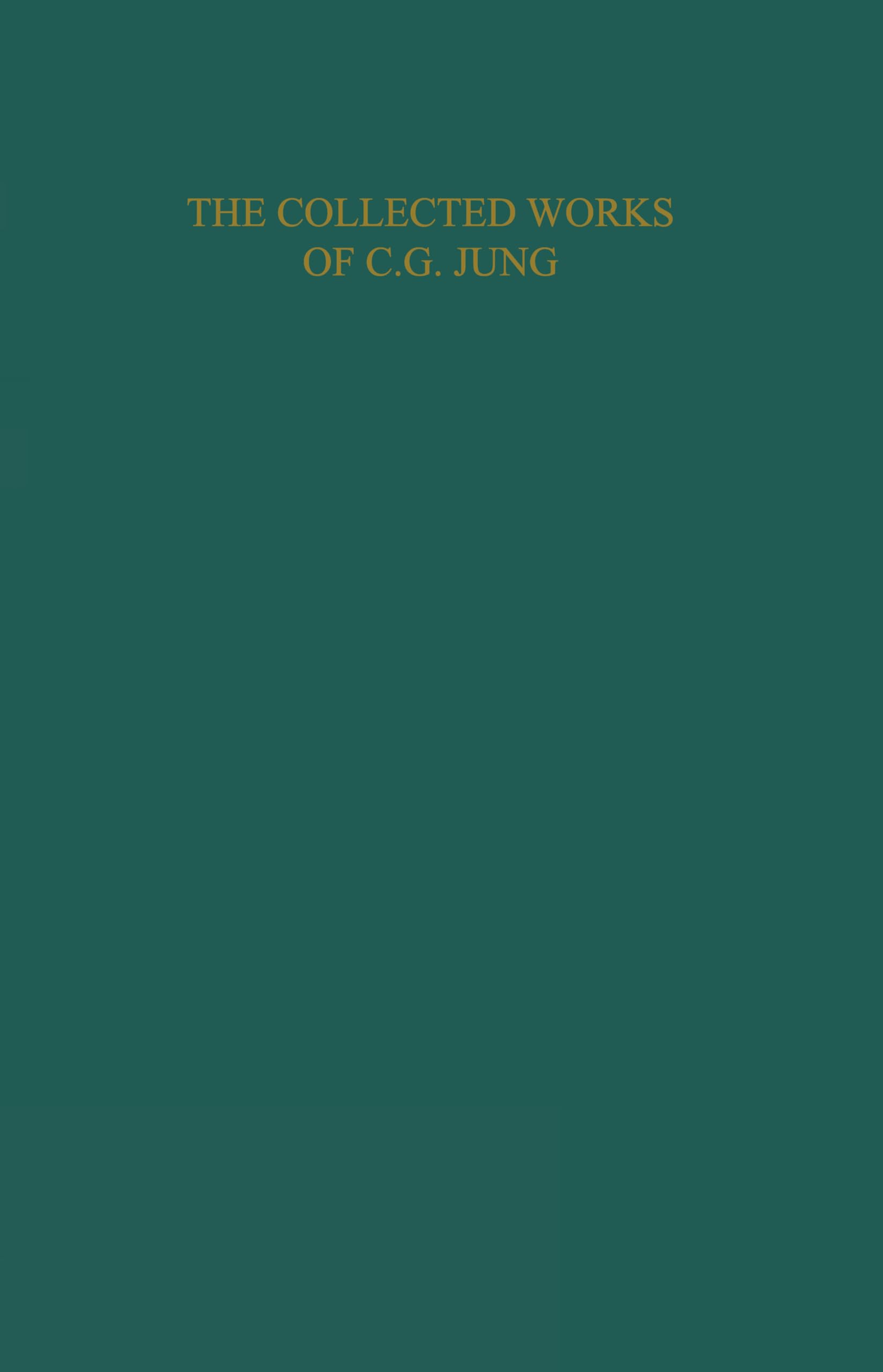 Jung, C. G. The Spirit Of Man In Art And Literature (Collected Works Of C. G. Jung)
