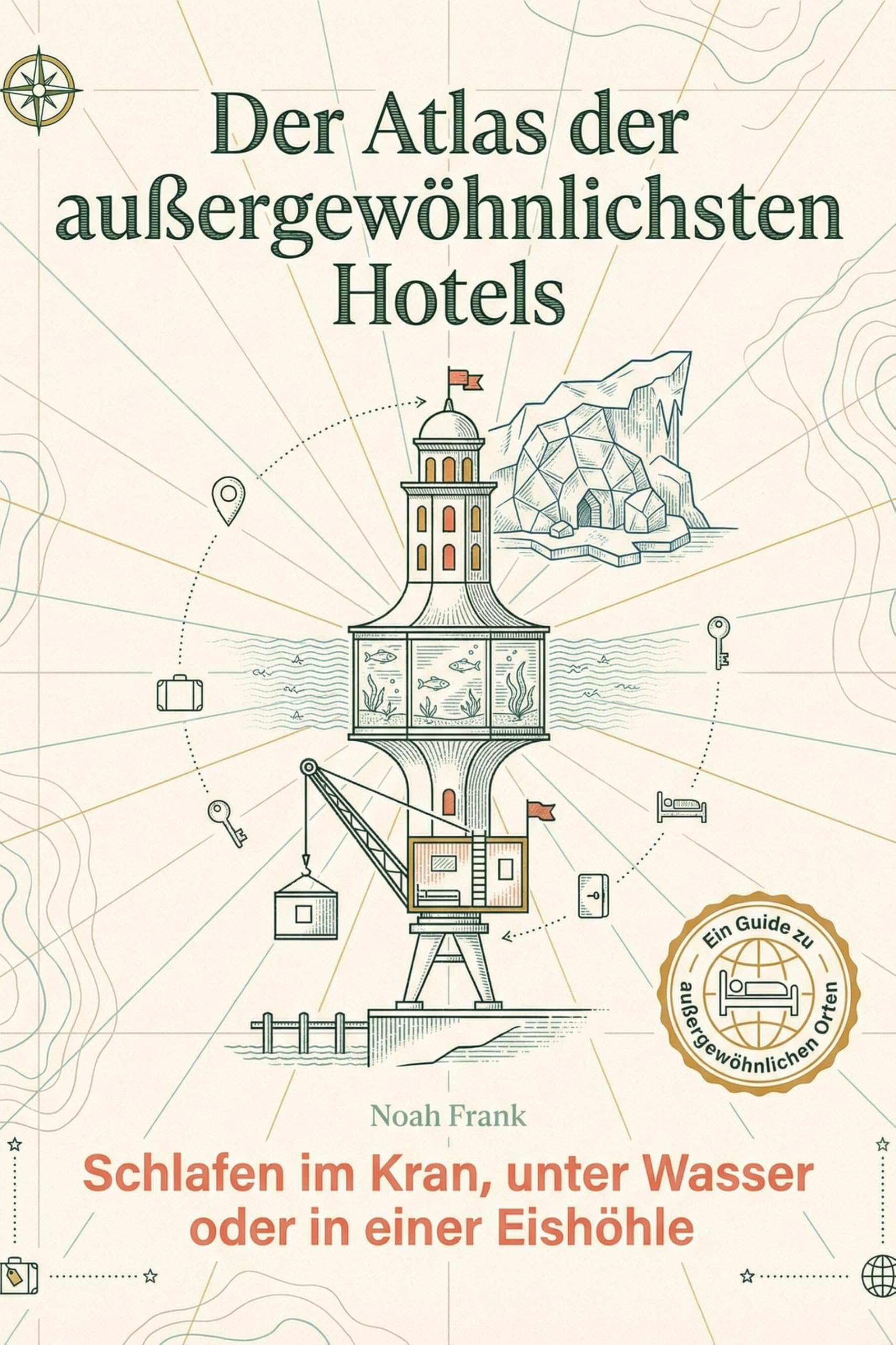 Der Atlas der außergewöhnlichsten Hotels: Schlafen im Kran, unter Wasser oder in einer Eishöhle. Ein Inspirationsbuch für die nächste unvergessliche Reise