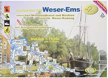 TourenAtlas Wasserwandern / TA2 Weser-Ems: zwischen Mittellandkanal und Nordsee