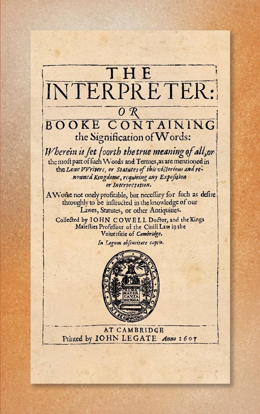 The Interpreter [1607]