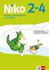Niko Sprachbuch 2-4: Diktate zur Wörterkartei mit CD-ROM Klasse 2-4 (Niko Sprachbuch. Ausgabe ab 2014)