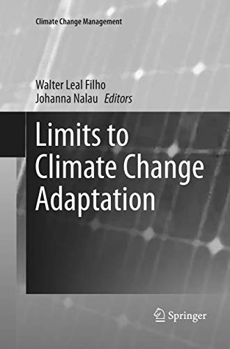 Limits to Climate Change Adaptation (Climate Change Management)