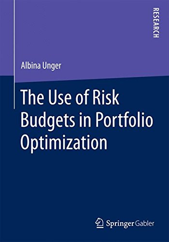 The Use of Risk Budgets in Portfolio Optimization