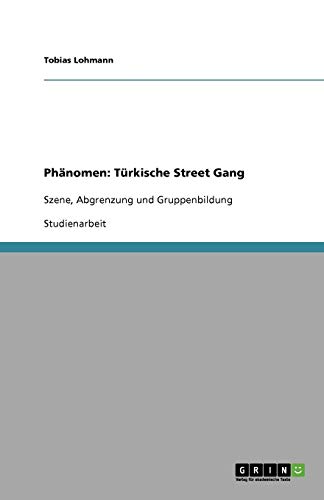 Phänomen: Türkische Street Gang: Szene, Abgrenzung und Gruppenbildung
