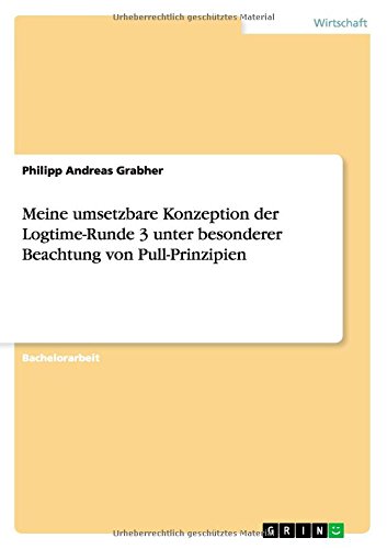 Meine umsetzbare Konzeption der Logtime-Runde 3 unter besonderer Beachtung von Pull-Prinzipien