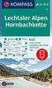 Lechtaler Alpen, Hornbachkette: 4in1 Wanderkarte 1:50000 mit Aktiv Guide und Detailkarten inklusive Karte zur offline Verwendung in der KOMPASS-App. ... Langlaufen. (KOMPASS-Wanderkarten, Band 24)