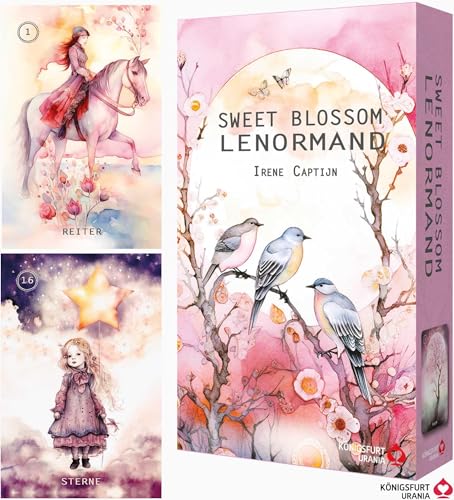 Captijn, Irene: Sweet Blossom Lenormand (Deutsch) 36 Karten plus 2 zusätzliche Karten