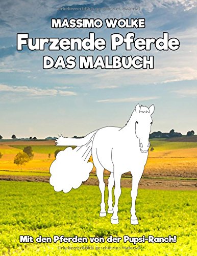 Furzende Pferde - Das Malbuch: Mit den Pferden von der Pupsi-Ranch!