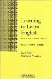 Learning to Learn English: A Course in Learner Training