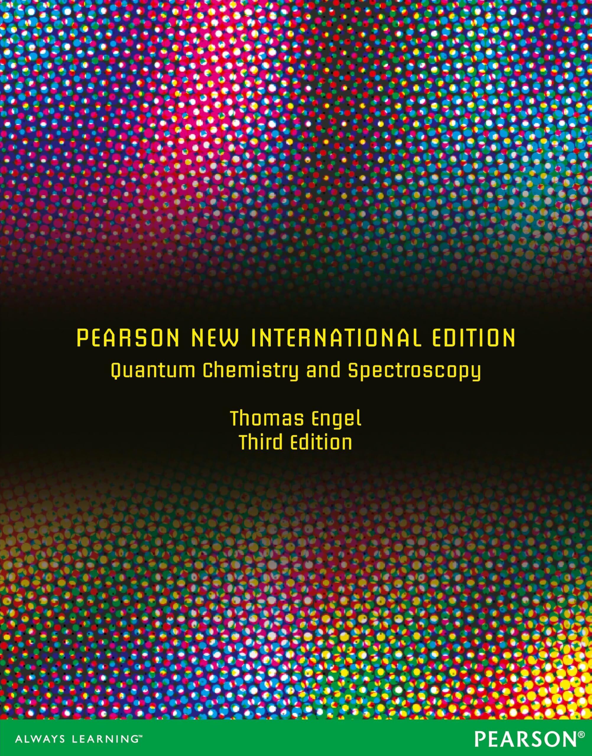 Engel Quantum Chemistry And Spectroscopy