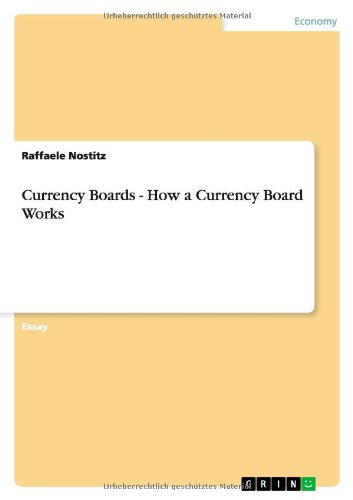 Currency Boards - How a Currency Board Works
