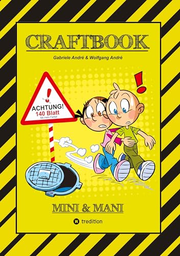 CRAFTBOOK - ABENTEUER - 140 BLATT SPECIAL-EDTITION - MEHR FARBE - THEMENWELTEN - MALMOTIVE - RÄTSEL - TIERE - ZIRKUS: MINI & MANI (Das kann ich!: SCHLAUHASE)