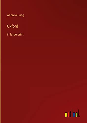 Oxford: in large print
