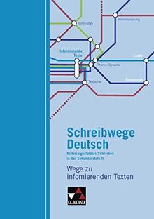 Schreibwege Deutsch / Wege zu informierenden Texten: Schreibtraining für die Sekundarstufe II