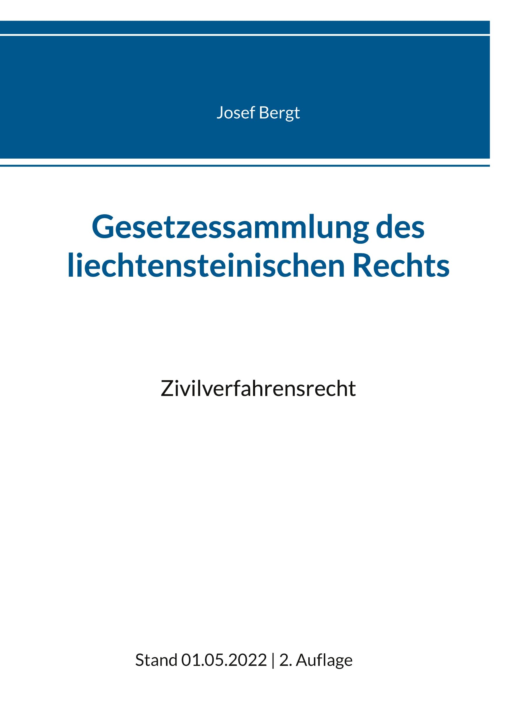Gesetzessammlung des liechtensteinischen Rechts: Zivilverfahrensrecht