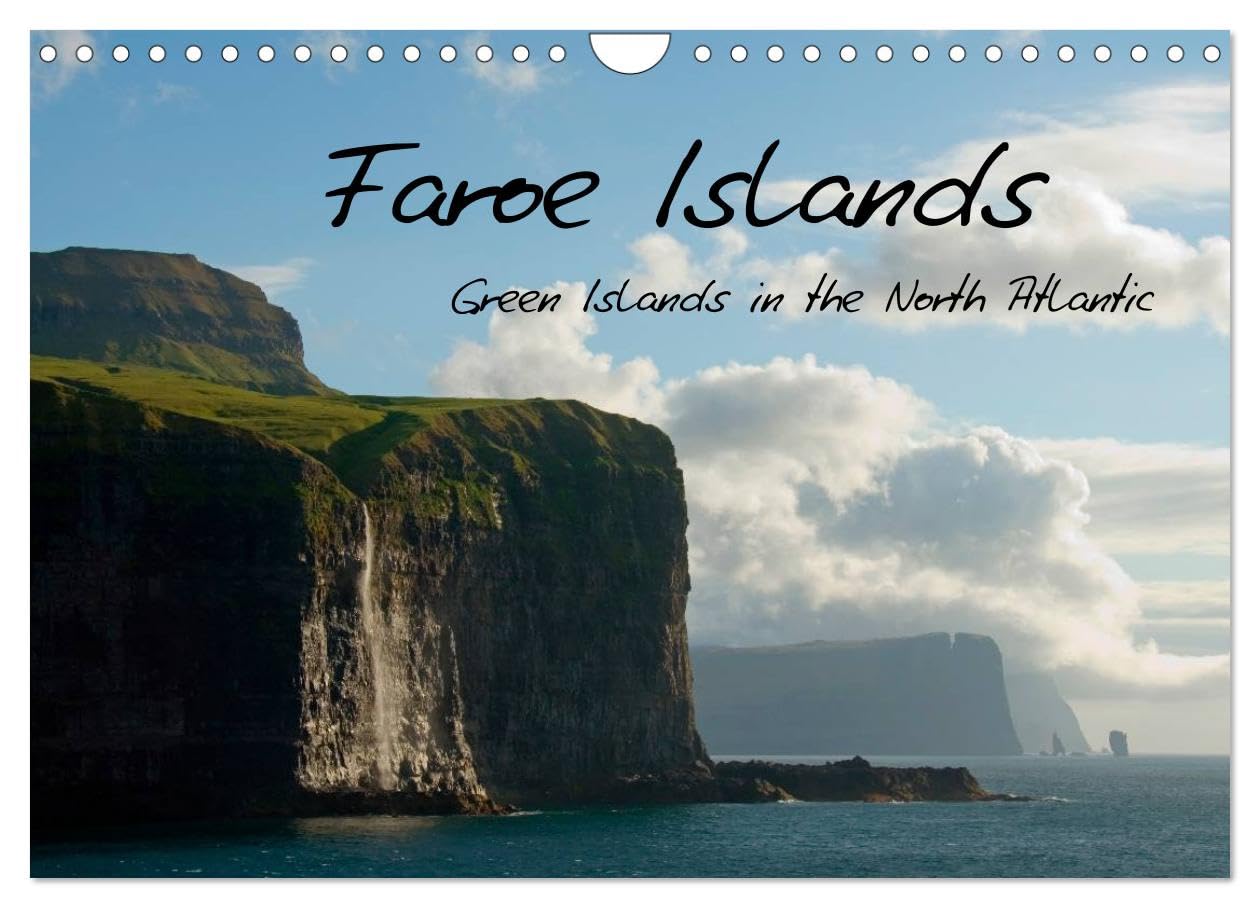 Faroe Islands / UK-Version (Wall Calendar 2026 DIN A4 landscape), CALVENDO 12 Month Wall Calendar: Green Islands in the North Atlantic.