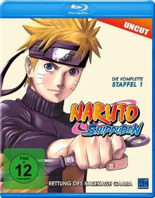 Naruto Shippuden - Staffel 1: Rettung des Kazekage Gaara (Uncut) [Blu-ray]