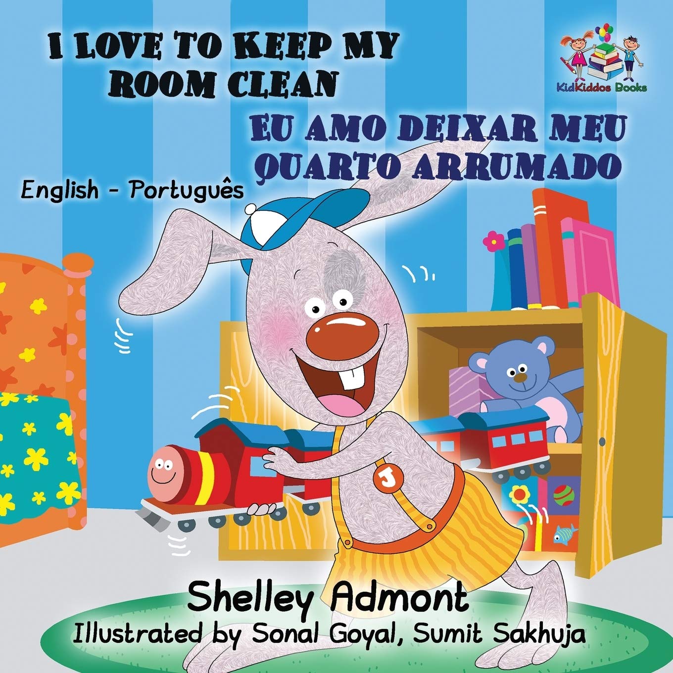 I Love to Keep My Room Clean (English Portuguese Children's Book): Bilingual Portuguese Book for Kids (English Portuguese Bilingual Kids Book Collection - Brazilian)