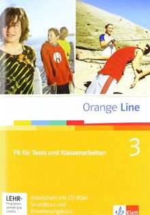 Orange Line / Fit für Tests und Klassenarbeiten Teil 3 (3. Lehrjahr): Arbeitsheft mit CD-ROM. Grundkurs und Erweiterungskurs: Buch und CD-ROM. Vorber. ... Vergleichsarb. u Lernstandserhebungen