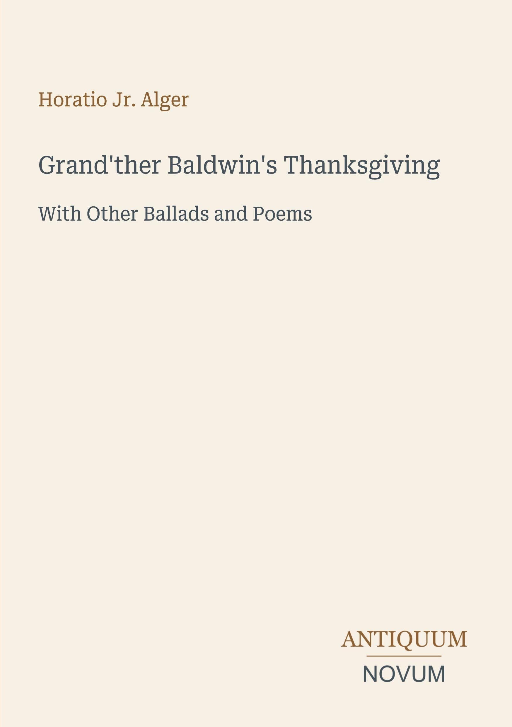 Grand'ther Baldwin's Thanksgiving