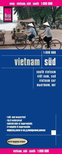 Reise Know-How Landkarte Vietnam Süd (1:600.000): world mapping project