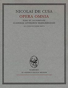 Sermones I (1430–1441) Fasciculus 2: Sermones V-X. (Nicolai de Cusa Opera omnia)