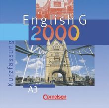 English G 2000, Ausgabe A, Zu Band 3 1 CD-Audio zum Schülerbuch (Kurzfassung) | Buch | Zustand gut