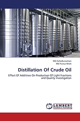 Distillation Of Crude Oil: Effect Of Additives On Production Of Light Fractions and Quality investigation