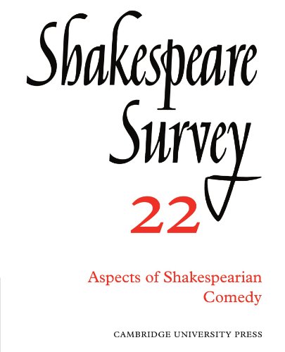 Shakespeare Survey Paperback Set: Shakespeare Survey 22: Aspects of Shakespearian Comedy