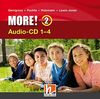 MORE! 2 Audio CD 1-4 NEU