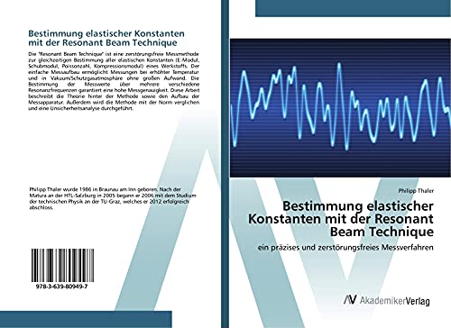 Bestimmung elastischer Konstanten mit der Resonant Beam Technique: ein präzises und zerstörungsfreies Messverfahren