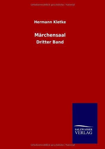 Märchensaal: Dritter Band